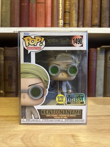 Funko Pop! Animation Jujutsu Kaisen Kento Nanami #1490 Entertainment Earth GLOW