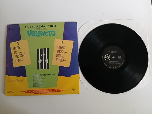 LA SUPREMA CORTE ORQUESTA VEREDICTO COLOMBIA 1992 RCA 01056105129 - Picture 6 of 7