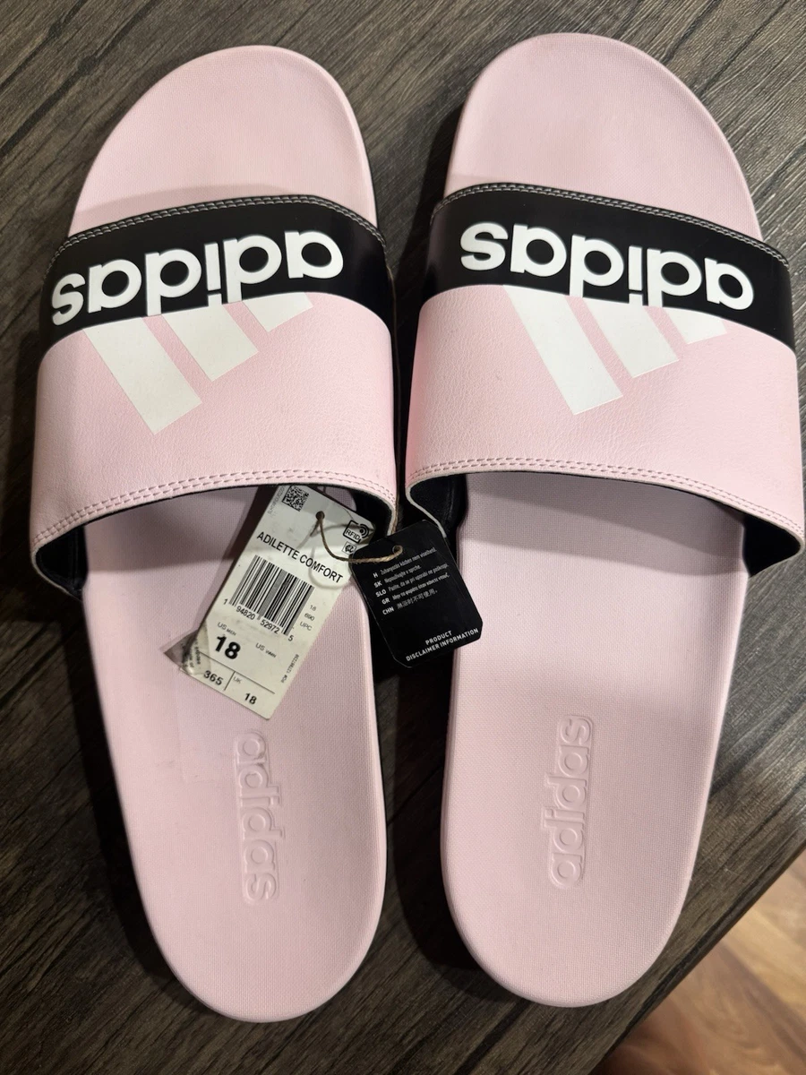adidas Pink Slide Sandals for Men for sale | eBay display picture 1