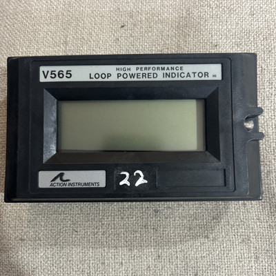 Action Instruments VisiPak V565 High Performance Loop-Powered LCD Indicator