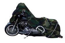 Heavy Duty Motorcycle Cover - Motorcycle Covers Waterproof Large Camouflage