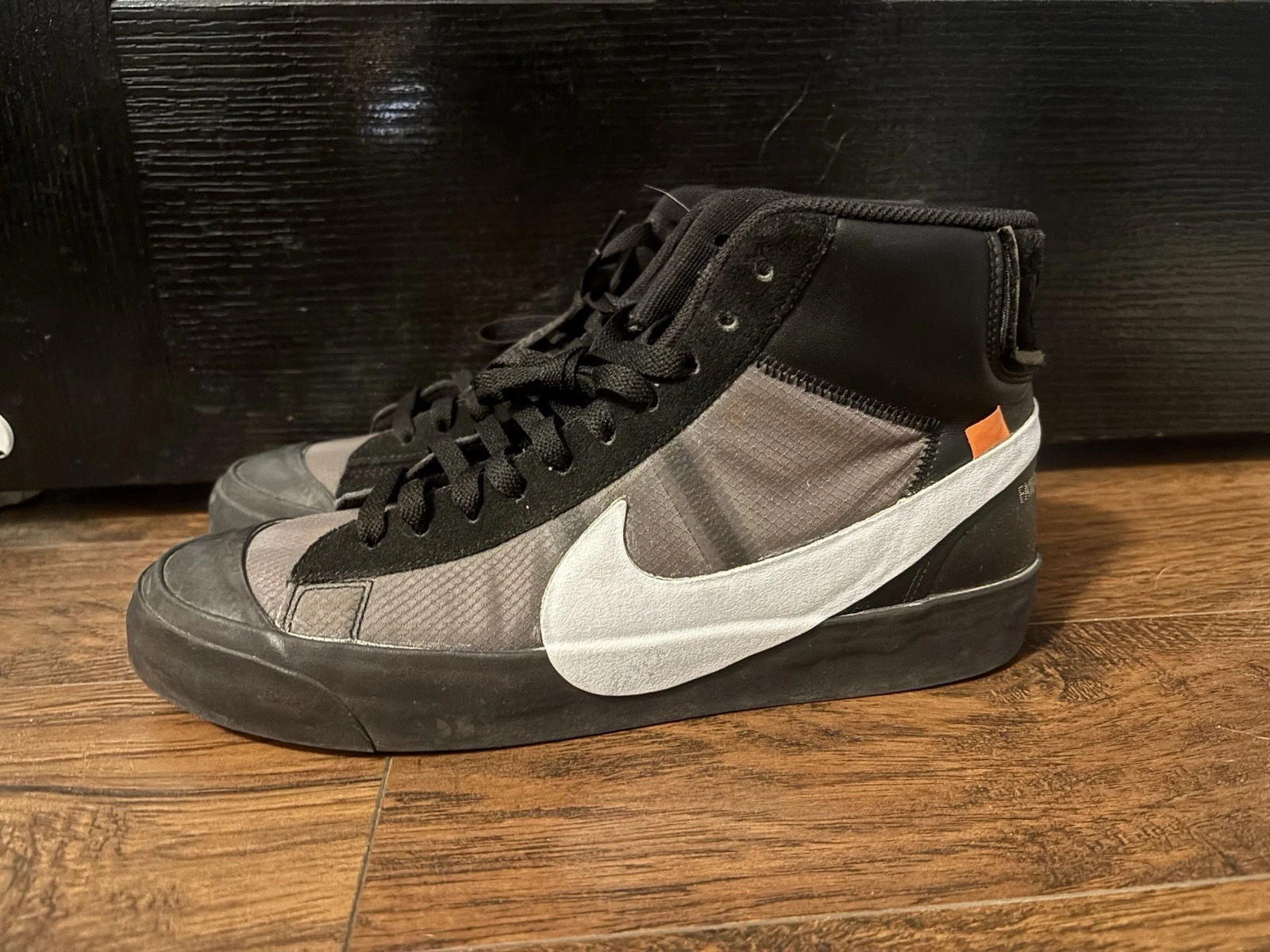 OFF WHITE X NIKE Nike Off White x Blazer Mid Grim Reapers taglia 11 AA3832 001
