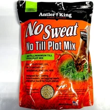 BULK BAGS ANTLER KING NO SWEAT NO TILL DEER FOOD PLOT SEED MIX Dated March 2025