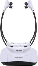 SIMOLIO Dual Digital Wireless Headphones for TV with Optical, new