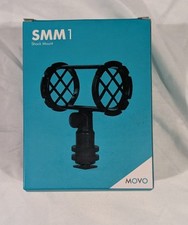 Shock Mount for Shotgun Microphones 19-25mm in Diameter Movo SMM1