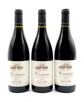 Vincent Paris  Cornas '' La Geynale'' 2017  3x 0,75 Liter