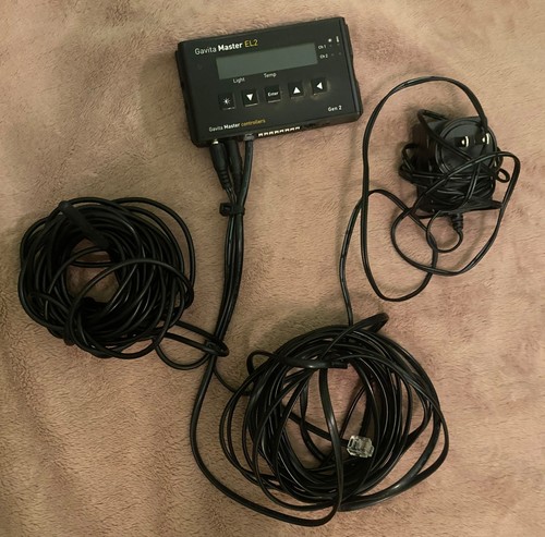 Gavita Master Controller EL1 Gen 2 Light Controller With Power Cord And Sensor.