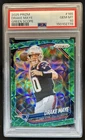 2025 Panini Prizm Drake Maye Green Scope #/75 Patriots PSA 10 Pop 3