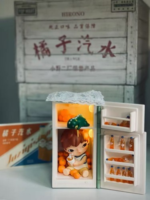 #ad Authentic Hirono Orange Soda Figure Exhibition Limited Gift Toy IN STOCK NEW $161.50
