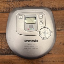 Panasonic SL-VP33 Personal Portable Video VCD / CD Player Anti Shock Japan Made