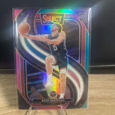 2024-25 Select Reed Sheppard /49 - Teal/White/Pink Prizm Premier Level RC