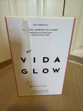 Vida Glow Peach Flavor Natural Marine Collagen