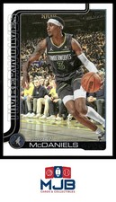 2025-26 Topps Jaden McDaniels Rainbow Foilboard #248