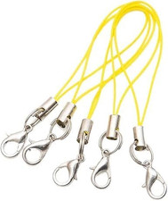 20Pcs Mobile Phone Rope Strap Charm Lariat Lanyard Phone Charms with Lobster Cla