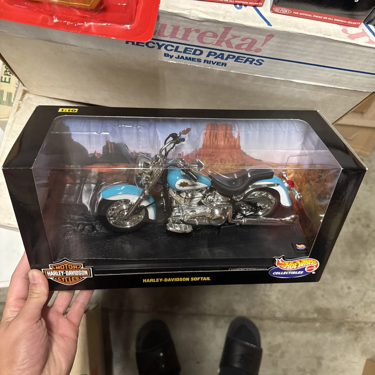Hot Wheels Harley-Davidson Blue Diecast & Toy Vehicles for sale | eBay