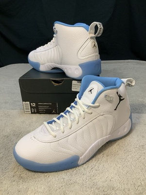 #ad New Jordan Jumpman Pro Size 12 White University Blue 906876 104 Men#x27;s Sneaker $119.99
