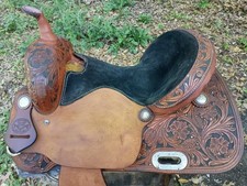 14.5" Master Barrel Racing Saddle