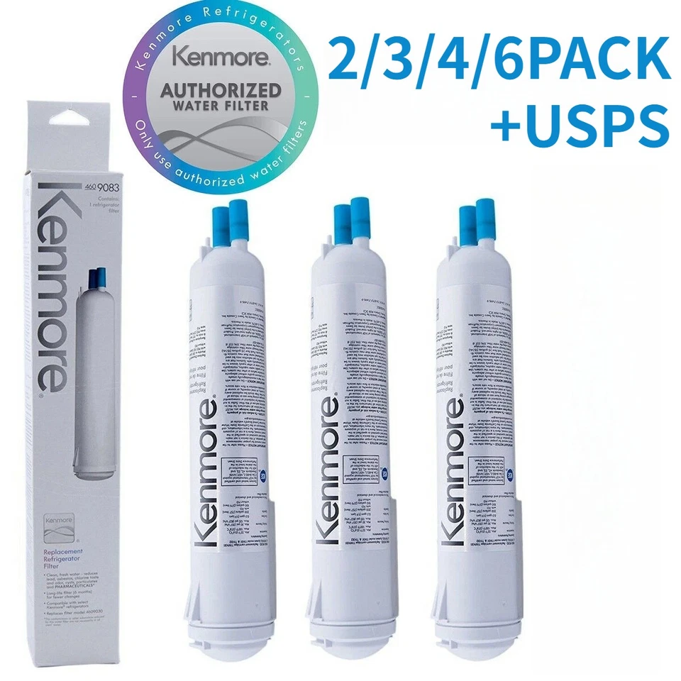 KENMORE 2-6PK Refrigerator Water Filter 9083 Replacement Cartridge 9030 46-9083 46-9030