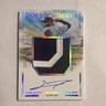 Panini Boys of Summer Junior Caminero Patch Auto Holo Silver /25 Tampa Bay Card