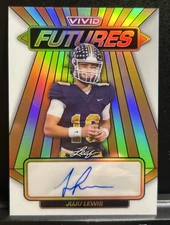2024 Leaf Vivid - #VF-JL1 - JuJu Lewis - "Futures" - Prismatic White- Auto - 6/6