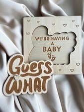 Pregnancy Announcement, Coming Soon Baby Announcement For Grandparents Dad