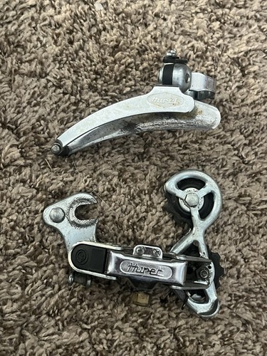 Huret Eco Rear Derailleur, Club Front Derailleur Set See Details 1984