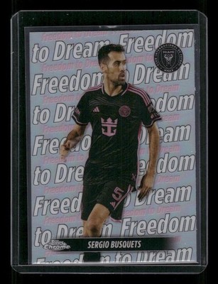 2024 Topps Chrome MLS Team Tags #TT-1 Sergio Busquets