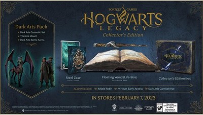 New Hogwarts Legacy Collector's Edition (PlayStation 4 PS4)  BRAND NEW/UNOPENED 
