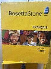 Rosetta Stone French Francais Levels 1, 2, And 3 No Headset Included
