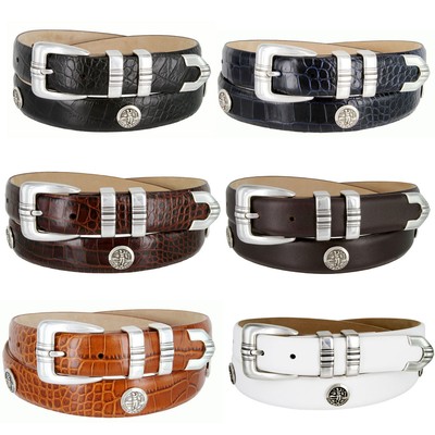 men's concho golf belts