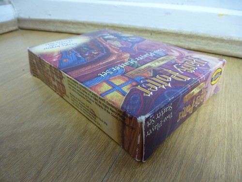 NEW SEALED HARRY POTTER YEAR1PHILOSOPHERS STONE TRADING CARD 2PLAYER STARTER SET - Picture 7 of 9