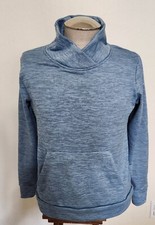 NEW Columbia Men's Fleece Pullover Size Large, Blue Sun Protection NWT