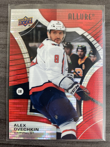 2019-2024 Ovechkin (4) Card Lot - UD Allure Red Rainbow Die-Cut Synergy Duo /999 - Picture 6 of 10