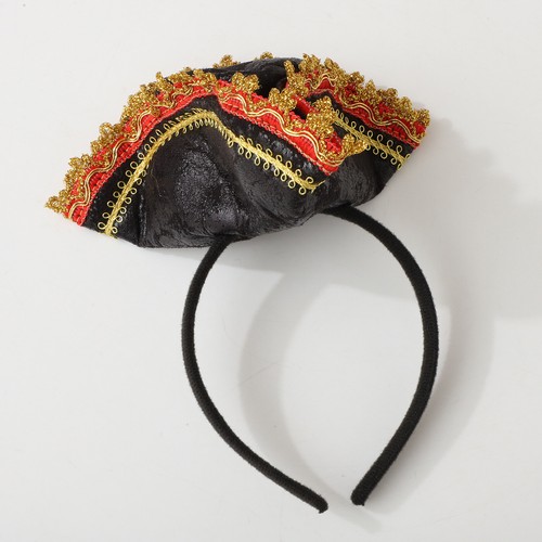 Unisex Headwear Cosplay Costumes Accessory Gold Trim Hair Clips Halloween Gift - Bild 22 von 33