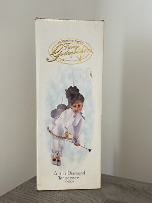 2002 Giftcraft FAIRY GODMOTHER Jacqueline Kent APRIL S DIAMOND Innocence #345104