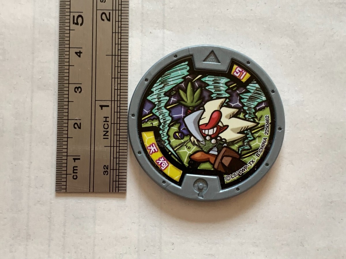 【タックネーム入り】天狗道 TENGU WARRIORS パッチ Tengu YoKai Watch Medals Yo-kai anime JAPAN Bandai specter ghost