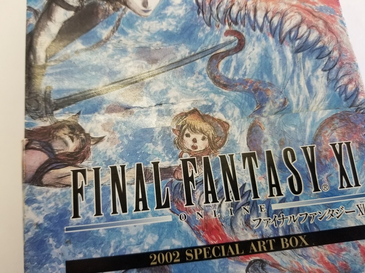 SONY PlayStation 2 PS2 Final Fantasy XI FF11 Online 2002 SONY PlayStation 2 PS2 Final Fantasy XI FF11 Online 2002