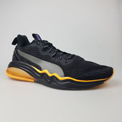 Men's PUMA 'LQDCELL Tension Rave' Sz 7 US Runners Black | 3+ Extra 10% Off