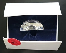 2002 Swarovski Crystal Glass "ISADORA" by Adi Stocker SCS Plaque w Original Box