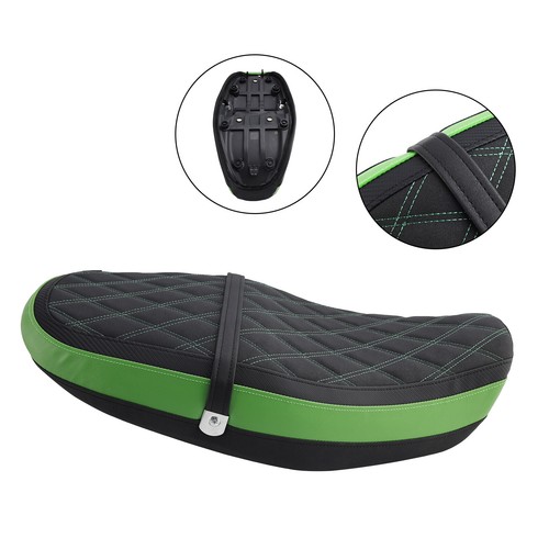 Replace Front Rear Driver Passenger Seat Bgreen For Kawasaki Z900Rs 2018-2024 - Picture 4 of 12