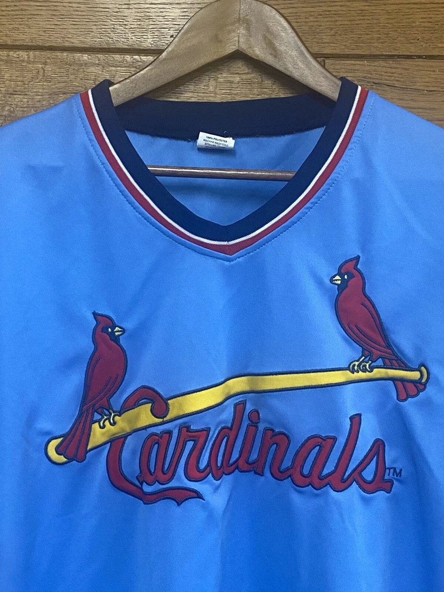 St. Louis Cardinals Baseball Jersey Phillips 66 Promo Men Size XL