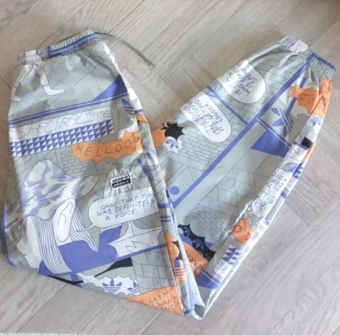 Adidas x Patrick Kyle R.Y.V UK 6 Spectral RAISE YOUR VOICE Lined Track Pants
