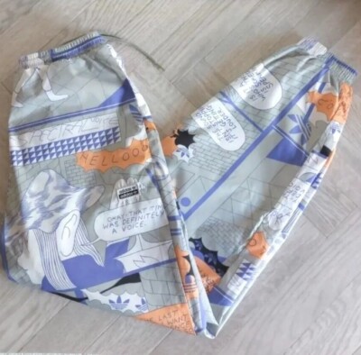 Adidas x Patrick Kyle R.Y.V UK 6 Spectral RAISE YOUR VOICE Lined Track Pants