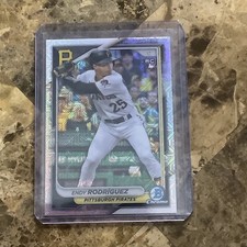 2024 Topps Bowman Chrome Endy Rodriguez #68 RC Rookie Mojo Refractor B-17
