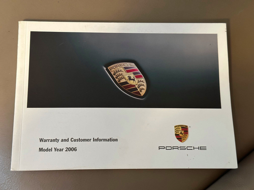 Porsche Garantie- und Kundeninformationen Modell-Jahr 2006