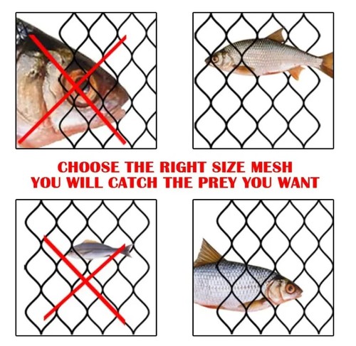 Fischernetz Fischfalle 3 Schichten Kiemengerät Outdoor Angelgerät Werkzeuge 1,8x30m - Bild 11 von 21