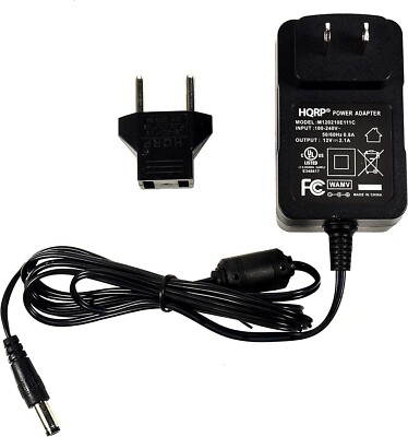 HQRP AC Netzadapter / Ladegerät Für Black Decker VEC020 VEC022 Starthilfe