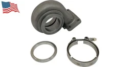 .63 A/R T3 Turbine Housing for Borg Warner S200 SX-E + V Band Kit