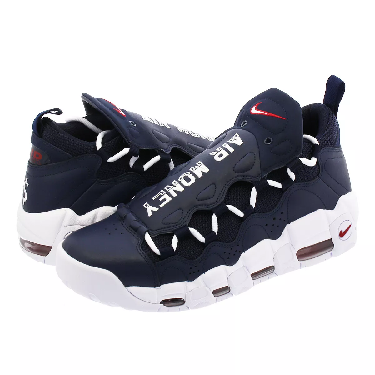 NIKE AIR MORE MONEY BLUE Size 10 100% AUTHENTIC BRAND NEW max uptempo eBay