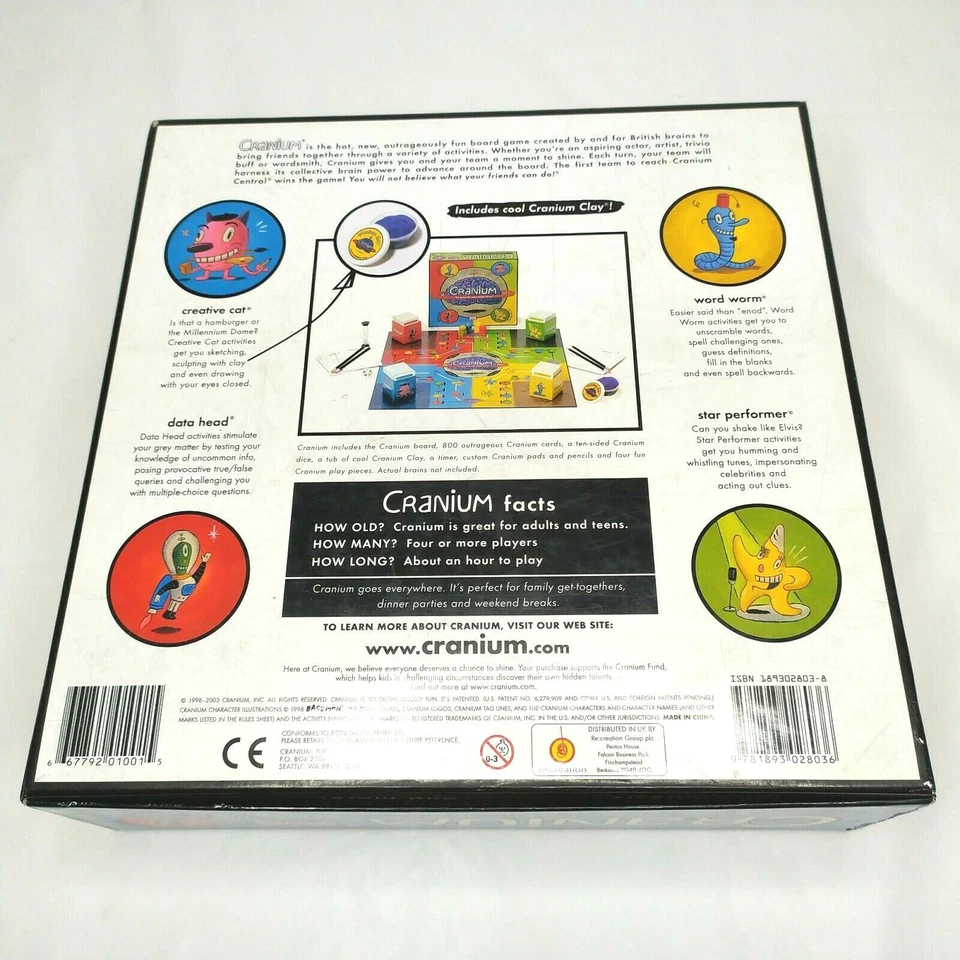 Cranium UK Edition - game for your whole brain - Missing Modelling Clay - Image 4 of 4